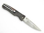 Mcusta Seki Japan Tactility Elite MC-125D Ironwood Damascus Folding Pocket Knife