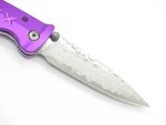 Mcusta Seki Japan 162D Purple Japanese Bushi Sword VG-10 Damascus Folding Knife