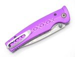 Mcusta Seki Japan 162D Purple Japanese Bushi Sword VG-10 Damascus Folding Knife