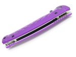Mcusta Seki Japan 162D Purple Japanese Bushi Sword VG-10 Damascus Folding Knife