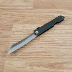 Higonokami No 4 Folding Knife 2.63" SK5 Carbon Steel Blade Stainless Handle