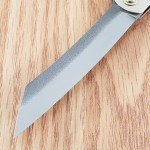 Higonokami No 4 Folding Knife 2.63" SK5 Carbon Steel Blade Stainless Handle