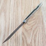 Higonokami No 4 Folding Knife 2.63" SK5 Carbon Steel Blade Stainless Handle