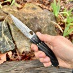 Mcusta Knives- Sengoku Oda Nobunaga Samurai Black Micarta. MC-181G