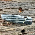 Mcusta Knives- Sengoku Oda Nobunaga Samurai Black Micarta. MC-181G