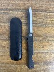 Higonokami Japanese Knife HIGO Folding Pocket Knife Black Steel 75mm 
