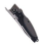North Mountain Blades Nemoto Higonokami Folding Knife Black Aluminum Handle 