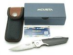Mcusta Seki Japan MC-0144 Tiana SPG2 Ebony Wood Folding Linerlock Pocket Knife