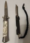 Higonokami No 4 Folding Knife and Folding Pocket Stiletto Knife