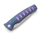 Mcusta Seki Japan Katana MC043C Blue Japanese Tanto VG-10 San Mai Folding Knife