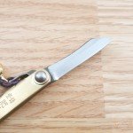 Higonokami Folder Folding Knife 1.5" SK5 Carbon Steel Blade Brass Handle O02