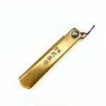 Higonokami MAME Tiny Folding Knife, SK Steel 55mm with Brown Case -Free Shipping