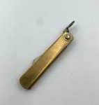 Higonokami Brass Folding Pocket Knife