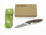 2010 Mcusta Seki Japan Kasumi Rosewood Damascus Gentleman Folding Pocket Knife