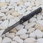 Higonokami No 7 Triple Layered SK Black Folder Knife Carbon Steel Blade