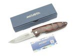 Mcusta Seki Japan MC-18D Classic Wave Ironwood Damascus Folding Pocket Knife