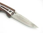 Mcusta Seki Japan MC-18D Classic Wave Ironwood Damascus Folding Pocket Knife