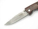 Mcusta Seki Japan MC-18D Classic Wave Ironwood Damascus Folding Pocket Knife