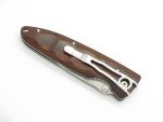 Mcusta Seki Japan MC-18D Classic Wave Ironwood Damascus Folding Pocket Knife