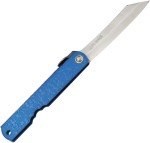 Higonokami Knives Mizushibuki Blue Splash Folding Pocket Knife Steel Blade GO28