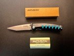 Mcusta Seki Japan Katana MC-41C Black Tanto VG-10 San Mai Folding Pocket Knife