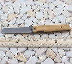 Baladeo Higonokami Style Linerlock Folding Pocket Knife Brown Wood Handle