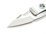 Mcusta Seki Japan Kamon MC-82 Kikyo Crest AUS-8 Folding Money Clip Pocket Knife