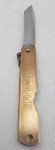 Higonokami Slip Joint Brass Folding Steel Pocket Knife New Open Box