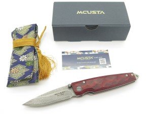 Mcusta Tsuchi MC-78D VG-10 Damascus Folding Knife