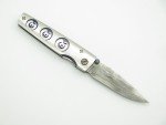 2010 Mcusta Seki Japan MC-93D Crane VG-10 Damascus San Mai Folding Pocket Knife