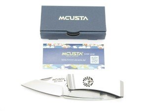 Mcusta Seki Japan Kamon MC-84 Fuji Crest AUS-8 Folding Money Clip Pocket Knife