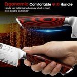 HOSHANHO 8 Inch Damascus Chef Knife, Professional Japanese Damascus Super Steel Kitchen Knife, Ultra Sharp Cooking Knife with Ergonomic G10 Handle