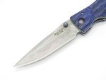 Mcusta Seki Japan MC-186D Masamune Blue & VG-10 Damascus Folding Knife No Clip