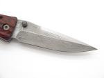 Mcusta Seki Japan MC-183D Ieyasu Samurai VG-10 Red Damascus Folding Pocket Knife