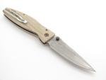 Mcusta Seki Japan Gunshin MC-185D Micarta VG-10 Damascus Folding Pocket Knife