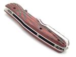 Mcusta Seki Japan MC-183D Ieyasu Samurai VG-10 Red Damascus Folding Pocket Knife