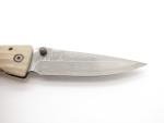 Mcusta Seki Japan Gunshin MC-185D Micarta VG-10 Damascus Folding Pocket Knife