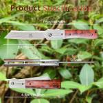 Katsu Handmade Damascus Steel Folding Pocket Knife