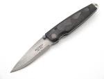 Mcusta Seki Japan Tsuchi MC-79DP Black Wood VG-10 Damascus Folding Pocket Knife