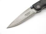 Mcusta Seki Japan Tsuchi MC-79DP Black Wood VG-10 Damascus Folding Pocket Knife