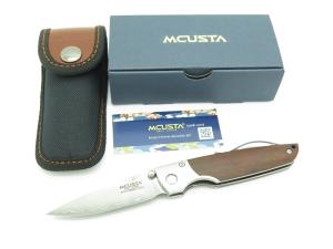 Mcusta Seki Japan MC-0143G Tiana SPG2 Wood Handle Folding Linerlock Pocket Knife