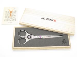 Mcusta Knives 170D Sakura Seki Japan Custom Limited VG10 Damascus Scissors Shear