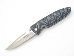 Mcusta Classic Wave Blue Micarta VG-10 Folding Knife