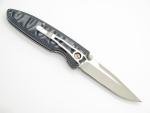 Mcusta Classic Wave Blue Micarta VG-10 Folding Knife