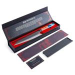 Miyamoto Japanese Chef Knife 8 Inch Steel 67 Layers Damascus Kitchen Knife, Ultra Sharp Chef's Knife with Long Lasting Blade, High Carbon Super Steel Chopping Knife, Carving Knife with Resin Handle