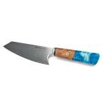 Miyamoto Japanese Chef Knife 8 Inch Steel 67 Layers Damascus Kitchen Knife, Ultra Sharp Chef's Knife with Long Lasting Blade, High Carbon Super Steel Chopping Knife, Carving Knife with Resin Handle
