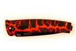 Mcusta MC-4BC-D11 Seki Japan Limited Katana Orange/Black Tanto Pocket Knife