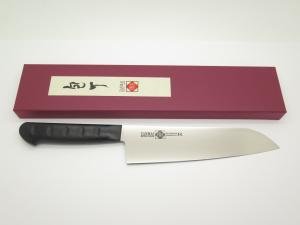 Mcusta Zanmai 5003 Seki Japan Black 180mm Japanese Kitchen Cutlery Santoku Knife