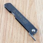 Higonokami No 4 Folding Knife 2.63" SK5 Carbon Steel Blade Stainless Handle