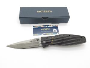Mcusta Nobunaga MC-181D Damascus Folding Pocket Knife